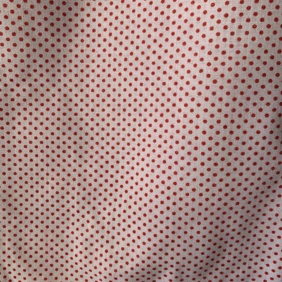 Vintage Kids's Polka Dot Pants Set Red 3T Puff Sleeves Embroidered Numbers - Picture 3 of 8